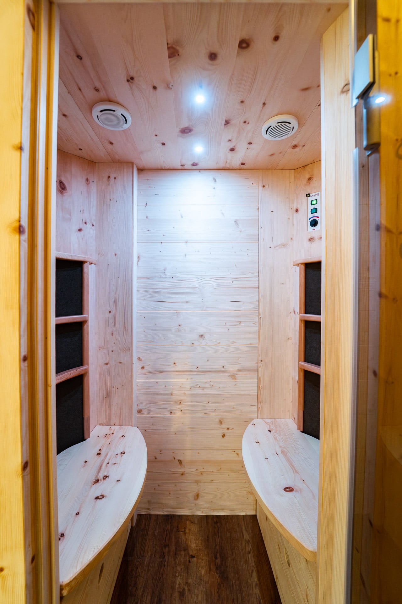 Sauna privata dello chalet